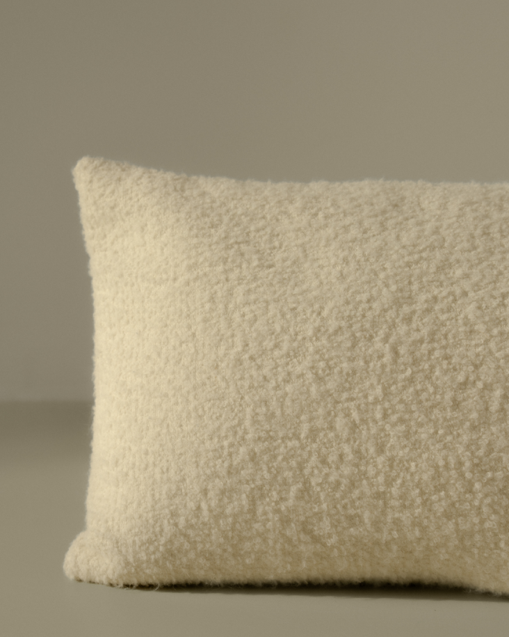 Bouclé Pillowcase - Limestone