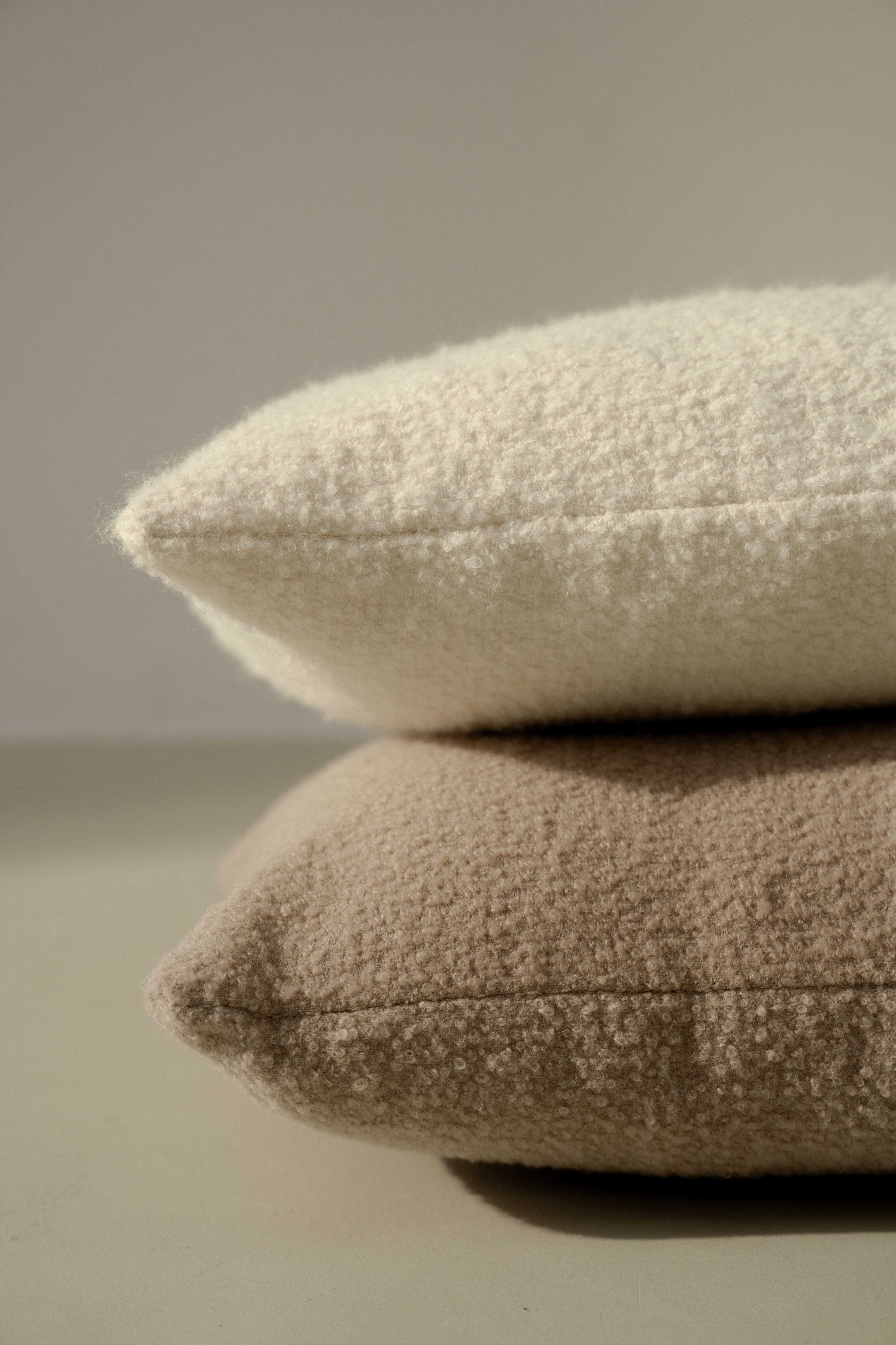 Bouclé Pillowcase - Petal Taupe